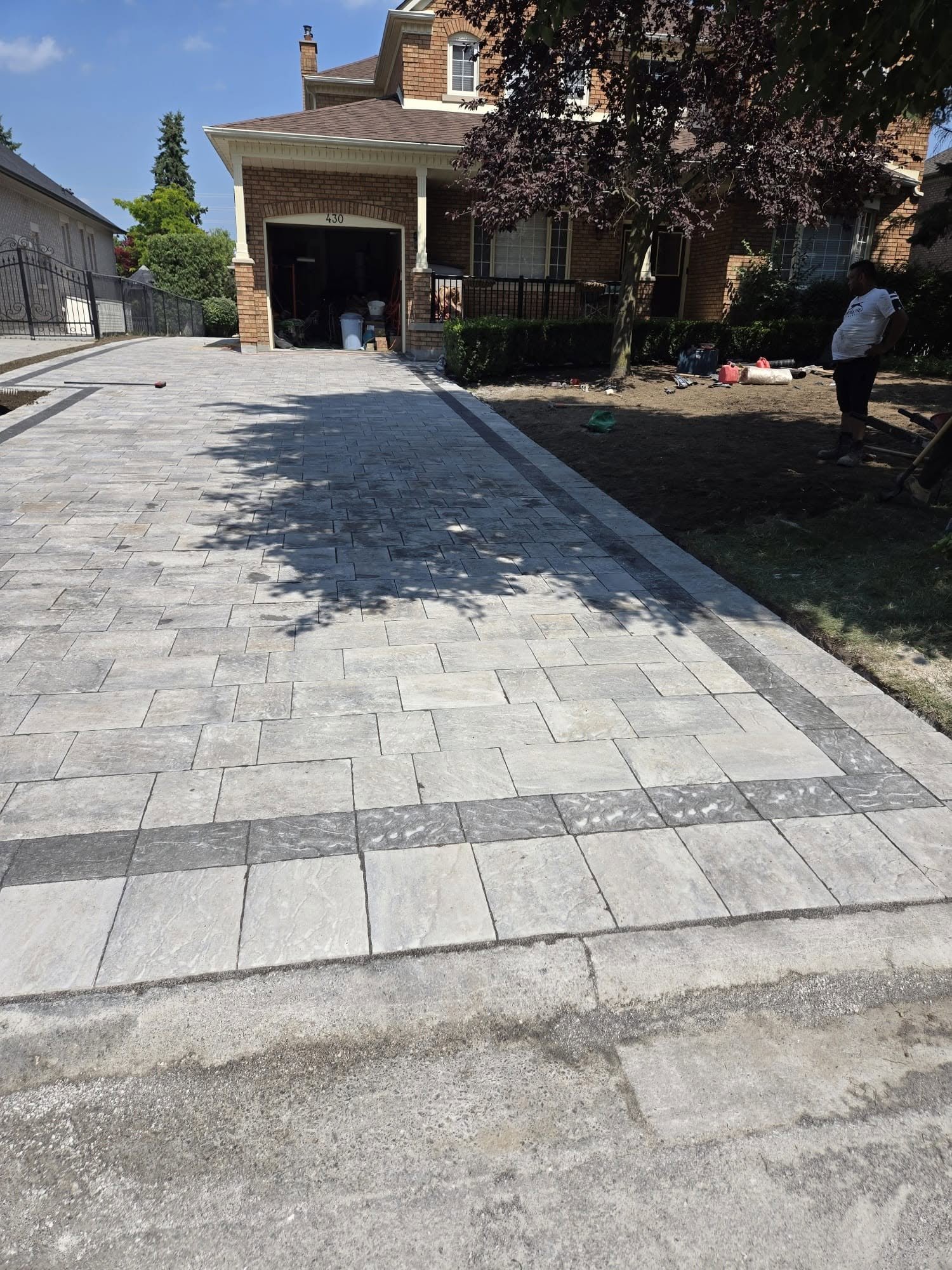 Driveway Resurfacing — Asphalt & Concrete project in Brampton, ON