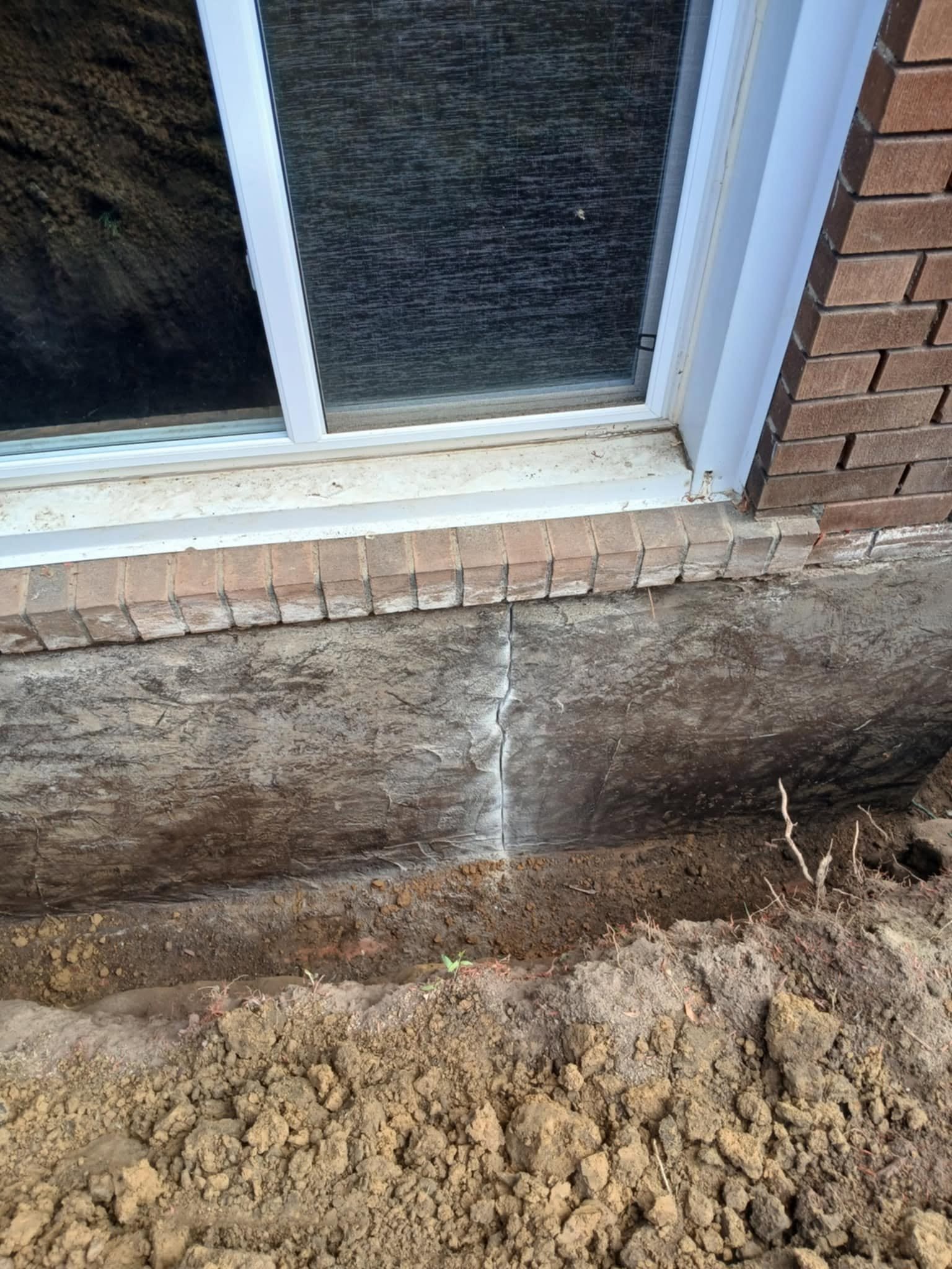 Foundation Membrane Installation — Waterproofing project in Mississauga, ON